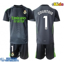 Real Madrid Thibaut Courtois #1 Goalkeeper Replica Third Minikit 2025-26 Short Sleeve (+ pants)